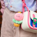 Tulip stuffed toy key chain/Pink/Haruna Sudo