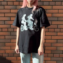 VINYLグラフィックTシャツ2024春/ 須藤はる奈　（黒）