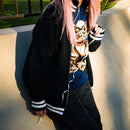 【Metal Knit】TACO / ニットブルゾン / BLACK / 編み物☆堀ノ内×VINYL