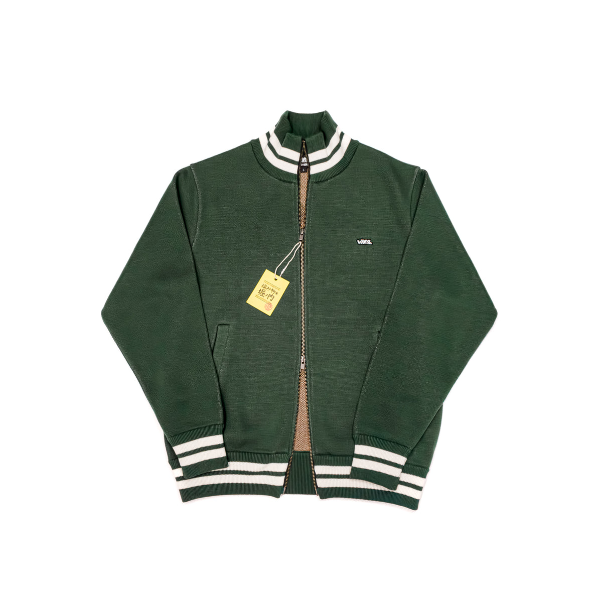 Metal Knit】TACO / ニットブルゾン / GREEN / 編み物☆堀ノ内×VINYL