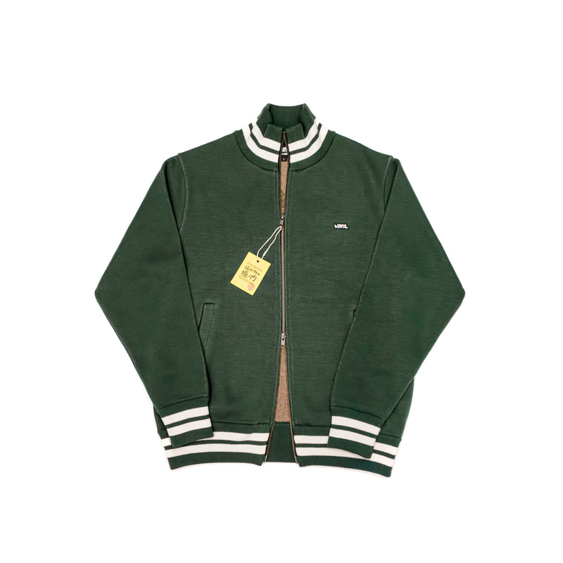 [Metal Knit] TACO / Knit Blouson / GREEN / Knitting☆Horinouchi×VINYL