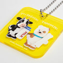 아크릴 키 체인 / 옐로우 / 타카하시 카오리