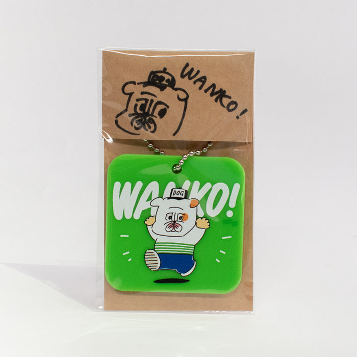 アクリルキーホルダー/グリーン/タカハシカオリ