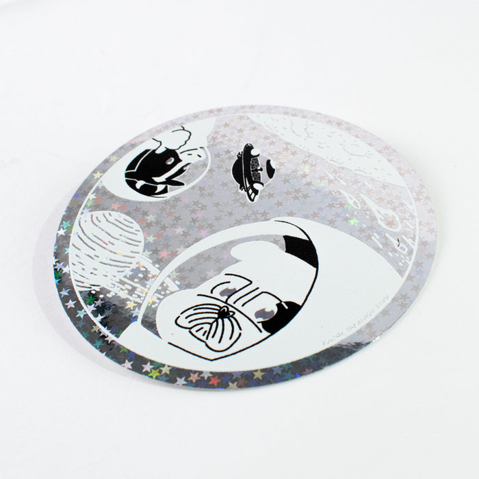 宇宙旅行ホログラムステッカー/タカハシカオリ