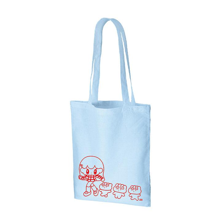 Tote bag (MONYOGIRL and Gyoza-chan) / Monyochi Tapomichi