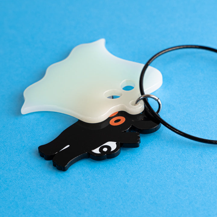 Acrylic keychain / ghost/mouse / umao