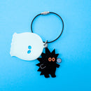 Acrylic key chain / Ghost-chan/Hedgehog / umao