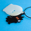 Acrylic key chain / Ghost-chan/Hedgehog / umao
