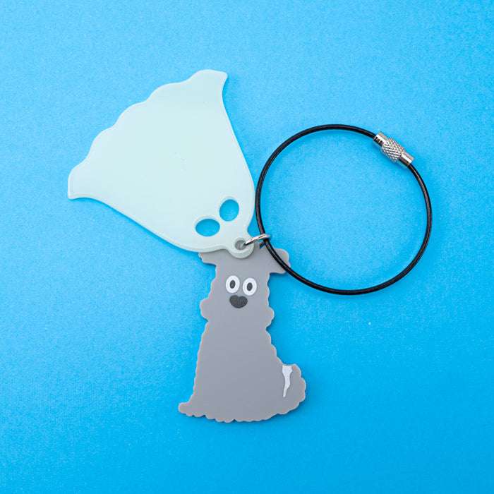 Acrylic keychain / ghost/dog / umao Acrylic keychain / ghost/dog / umao