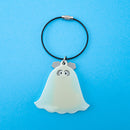 Acrylic keychain / ghost/dog / umao