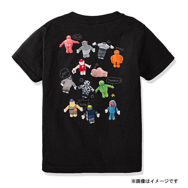 TOMODACHI! Kids T-shirt / Black / The TOMODACHI!