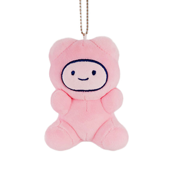 Bear mascot / pink / candy
