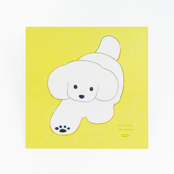 てらおかなつみ 原画 いぬ グラフィックカード / こいぬ / てらおかなつみ