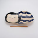 変形皿 H / 増田光