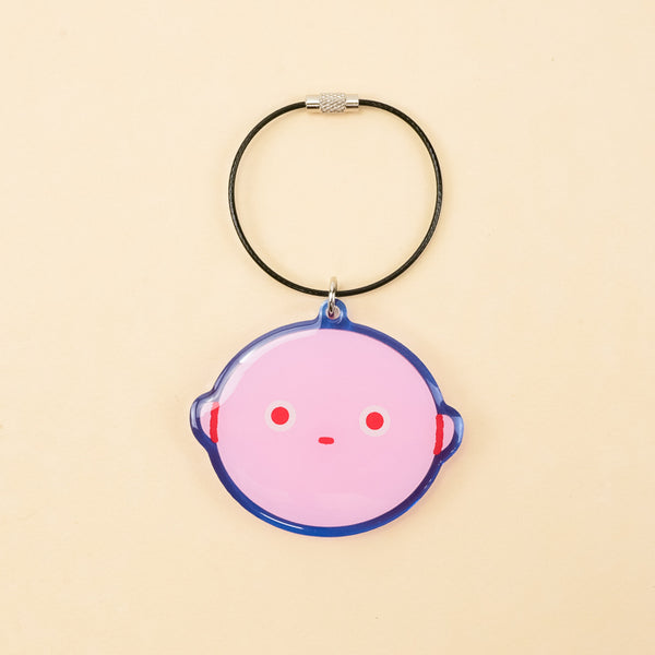 アクリルキーホルダー＜face＞ / 前田豆コ