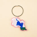 アクリルキーホルダー＜まねっこだんす＞ / 前田豆コ