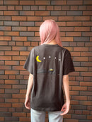 VINYLグラフィックTシャツ / umao / 黒