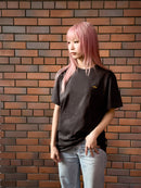 VINYLグラフィックTシャツ / umao / 黒