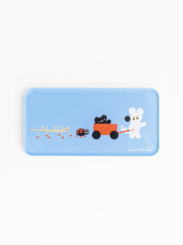 Acrylic magnet (light blue)/umao