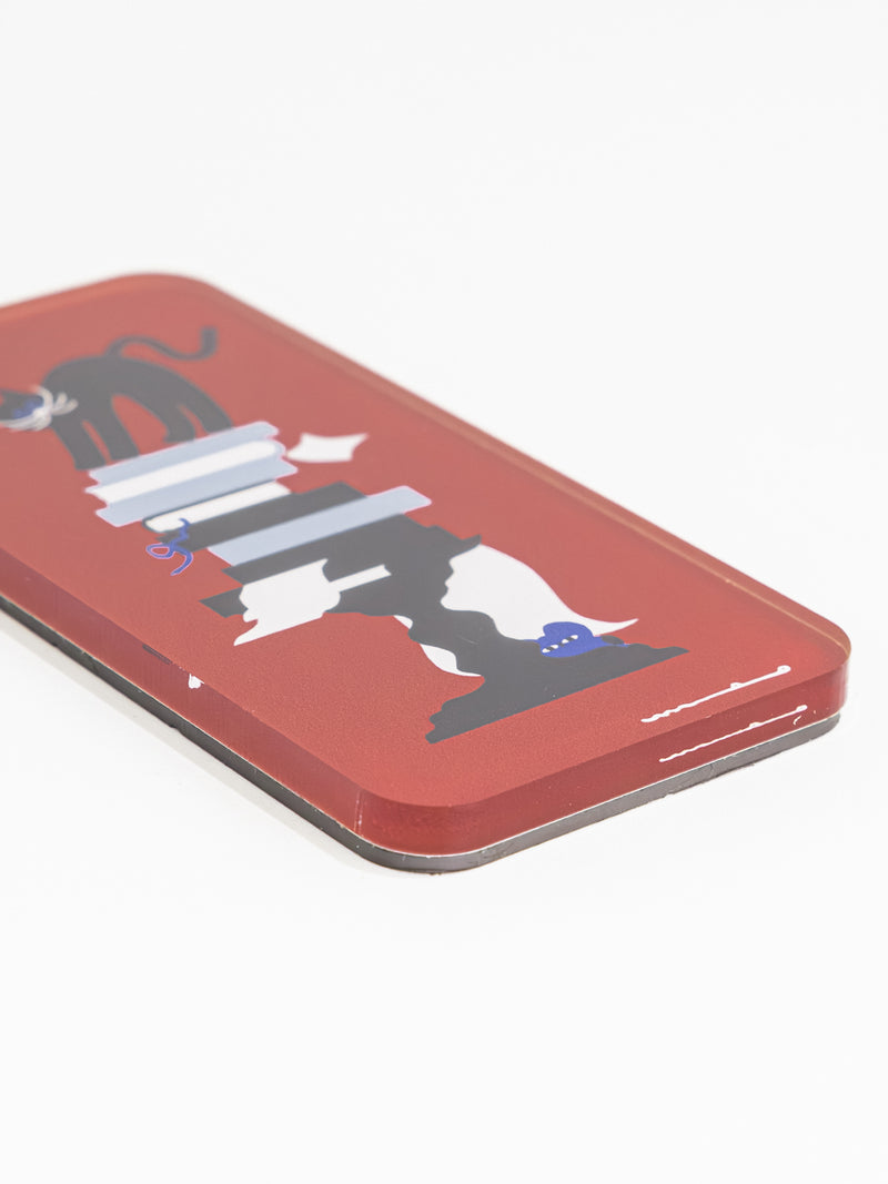 Acrylic magnet (red)/umao
