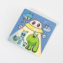 ステッカーくじ4種 Bセット / すしお×モニョチタポミチ