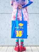 トートバッグ（ブルー） / ヤナギダマサミ