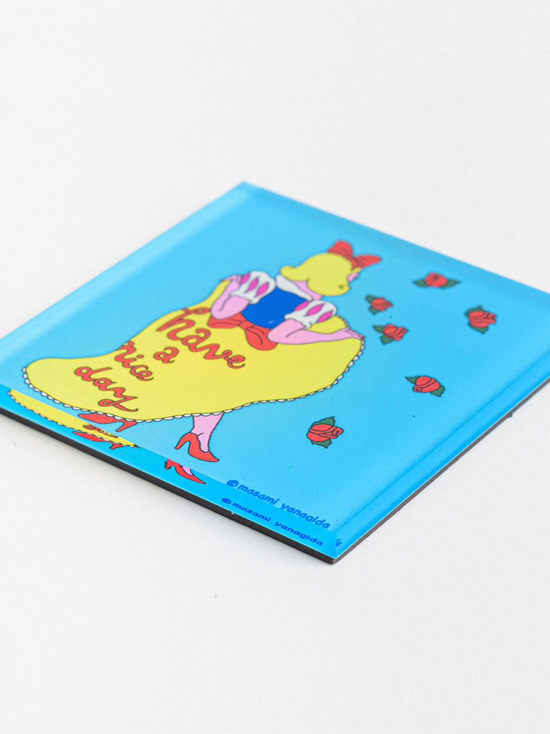 アクリルマグネット（ブルー） / ヤナギダマサミ