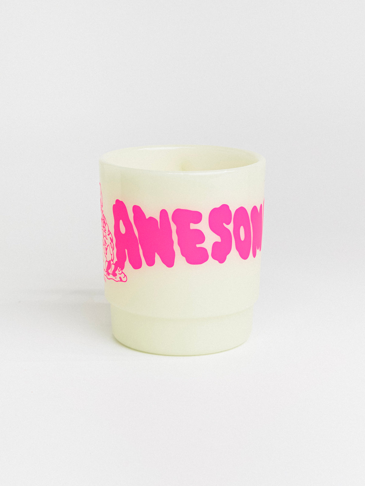 蓄光マグカップ（ピンク） / ヤナギダマサミ
