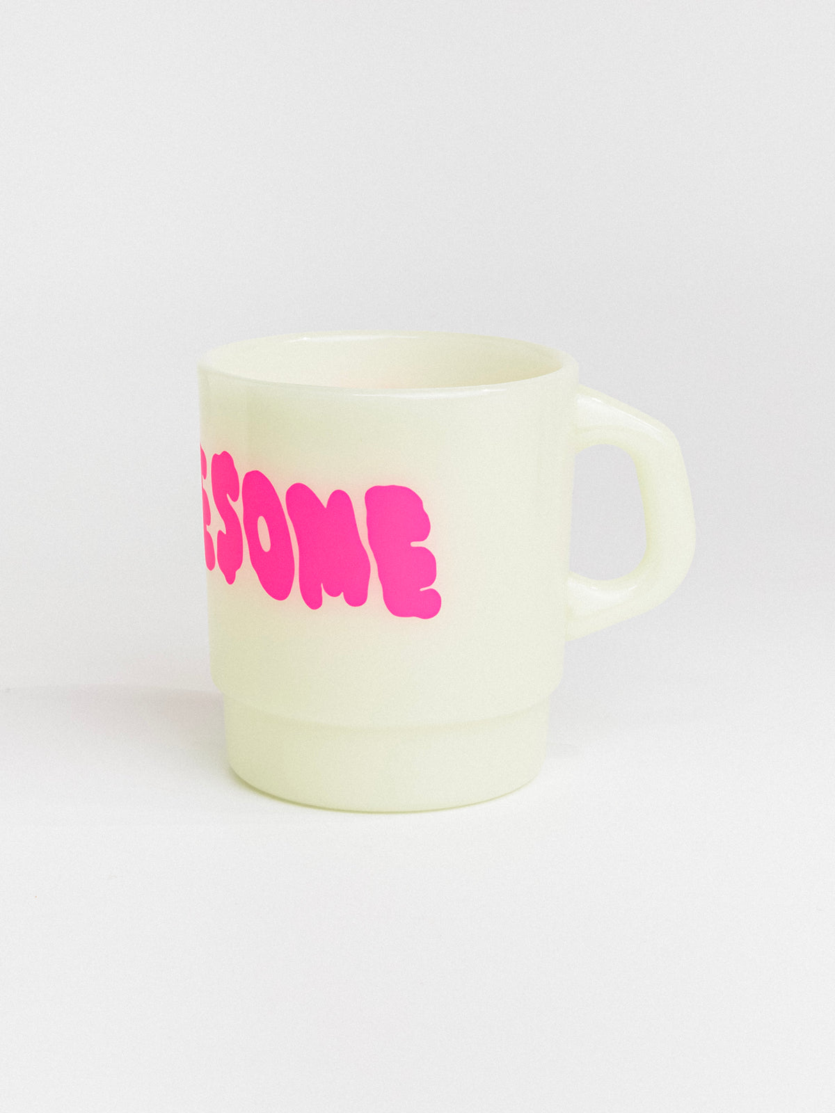 蓄光マグカップ（ピンク） / ヤナギダマサミ