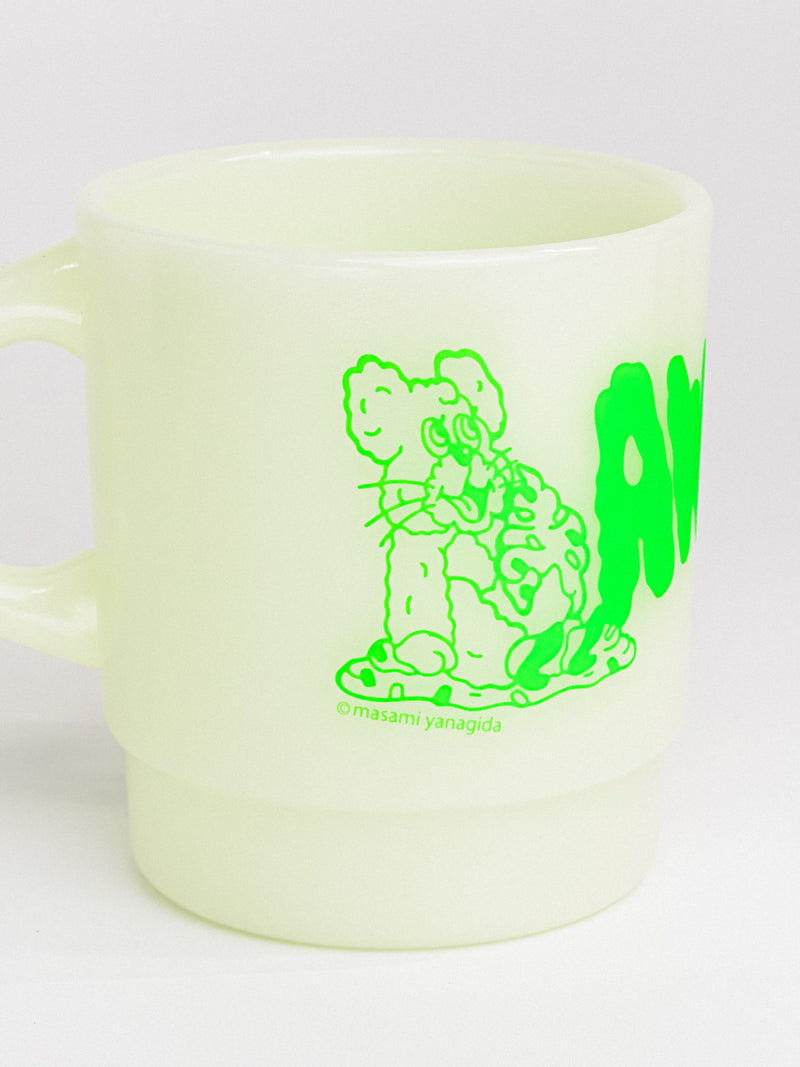 蓄光マグカップ（グリーン） / ヤナギダマサミ