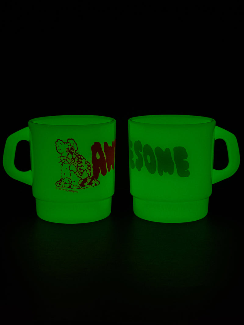 蓄光マグカップ（ピンク） / ヤナギダマサミ