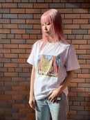 VINYLグラフィックTシャツ / 吉村宗浩・KILA MIDORIコラボ / 白