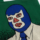 ただかすみ×編み物☆堀ノ内コラボ【ルチャドールバッグ】