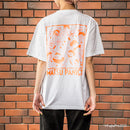 VINYLグラフィックTシャツ / Matsu Panic! / 山崎若菜 / 白