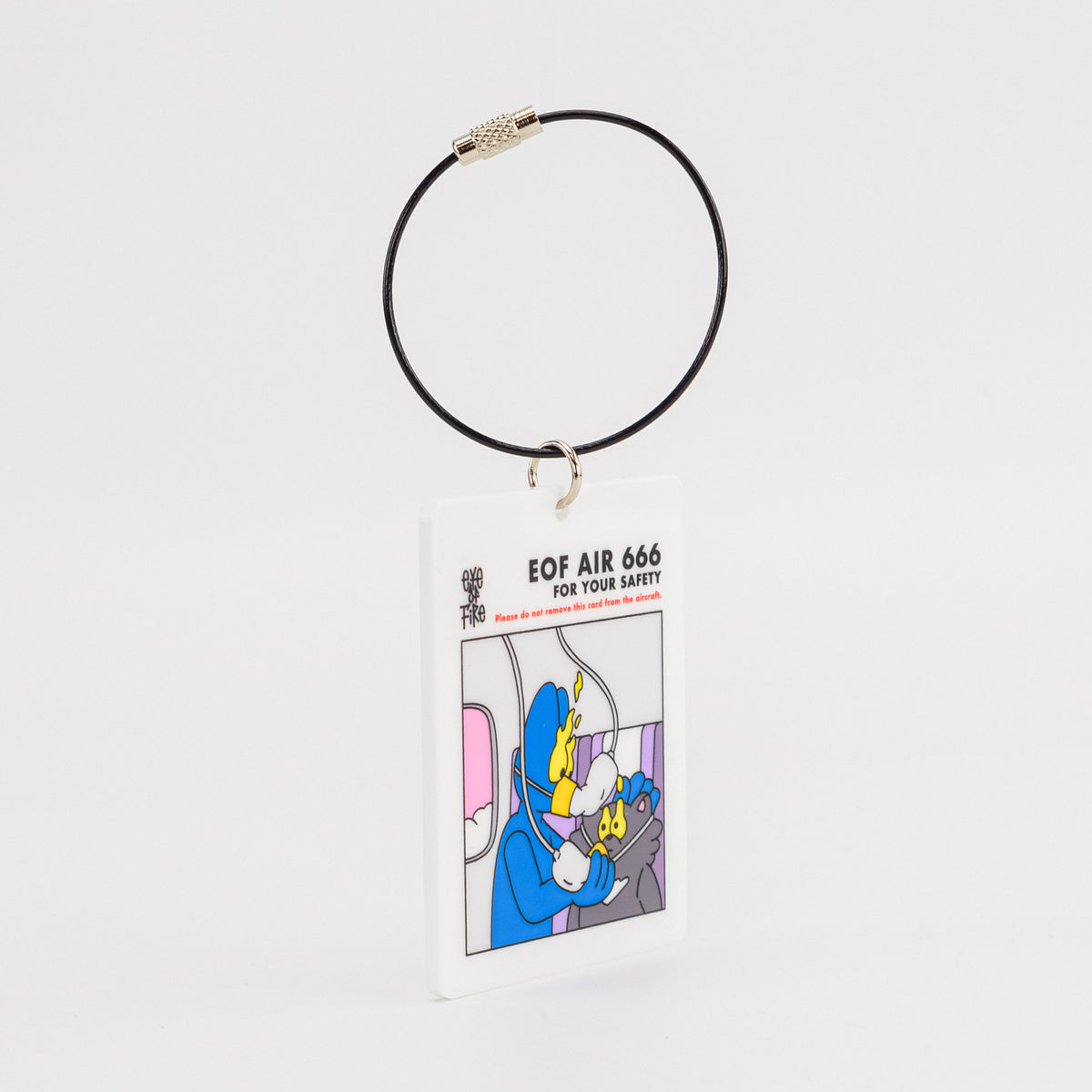 キーホルダー・アクリルキーホルダー mayuu イラッとお猿さんとチビ猿ちゃん / セイコウ スタンプ