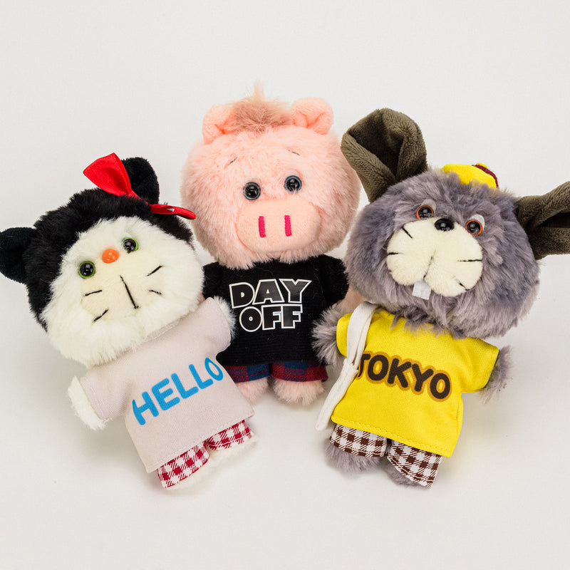 6/26 AM10:00(JST)-販売開始 Tiny Zoo「Katy（ケイティ）」ぬいぐるみ / いしがあかね