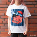 VINYLグラフィックTシャツ / Passion (情熱) / 牛木匡憲 / 白