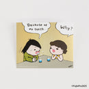 ステッカー / Because of my teeth...ざんす / 友沢ミミヨ