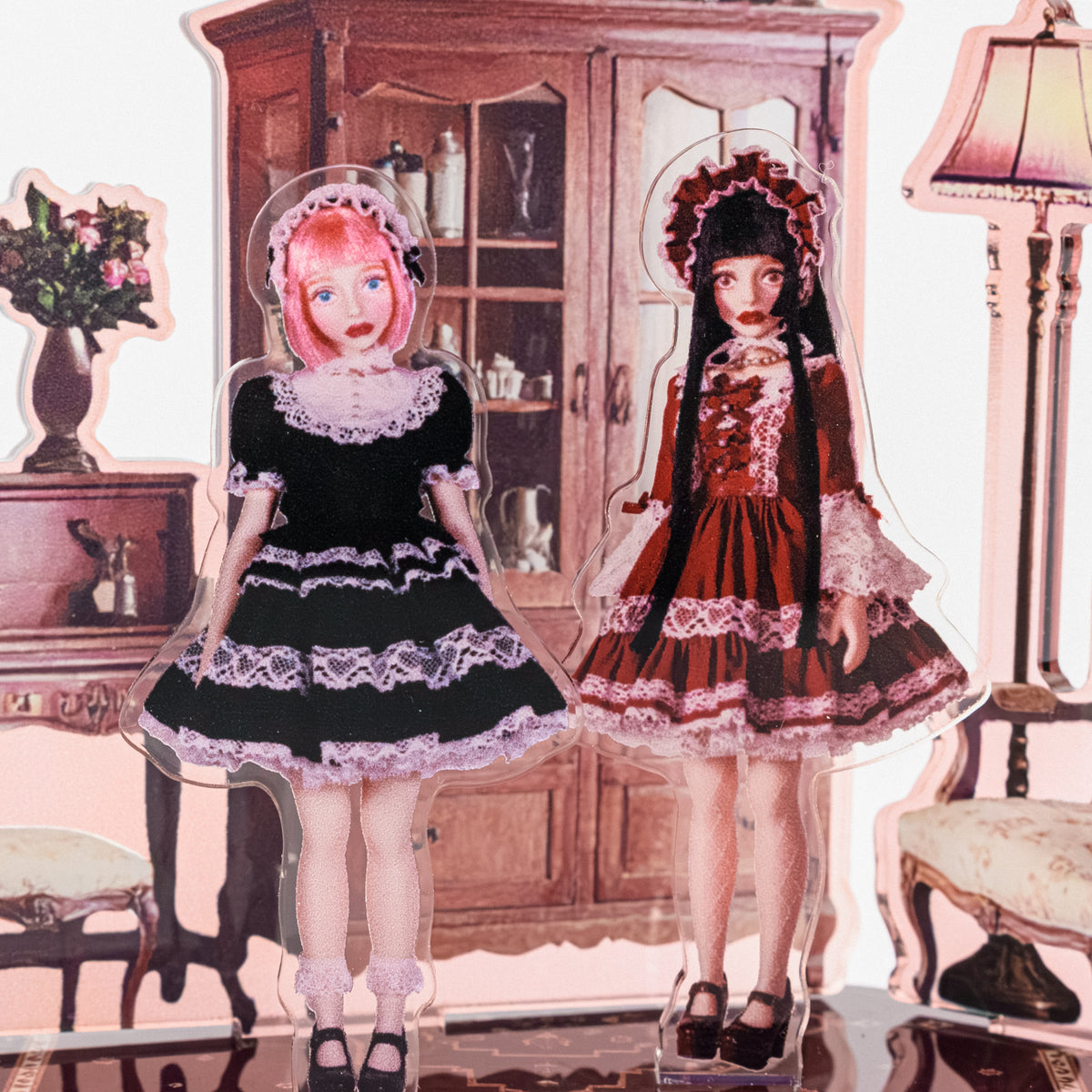 チェリーちゃん Cherry オダニミユキ様　ドールスタンド 新品未使用 オダニミユキ bemybabycherry cherryちゃん チェリー