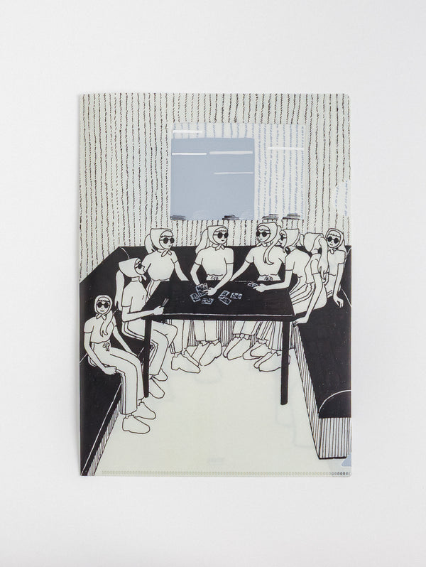 11/26 AM10:00(JST)-販売開始 A4クリアファイル（モノクロ）/ 谷小夏