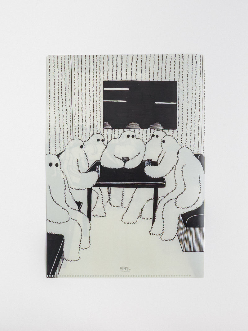 11/26 AM10:00(JST)-販売開始 A4クリアファイル（モノクロ）/ 谷小夏