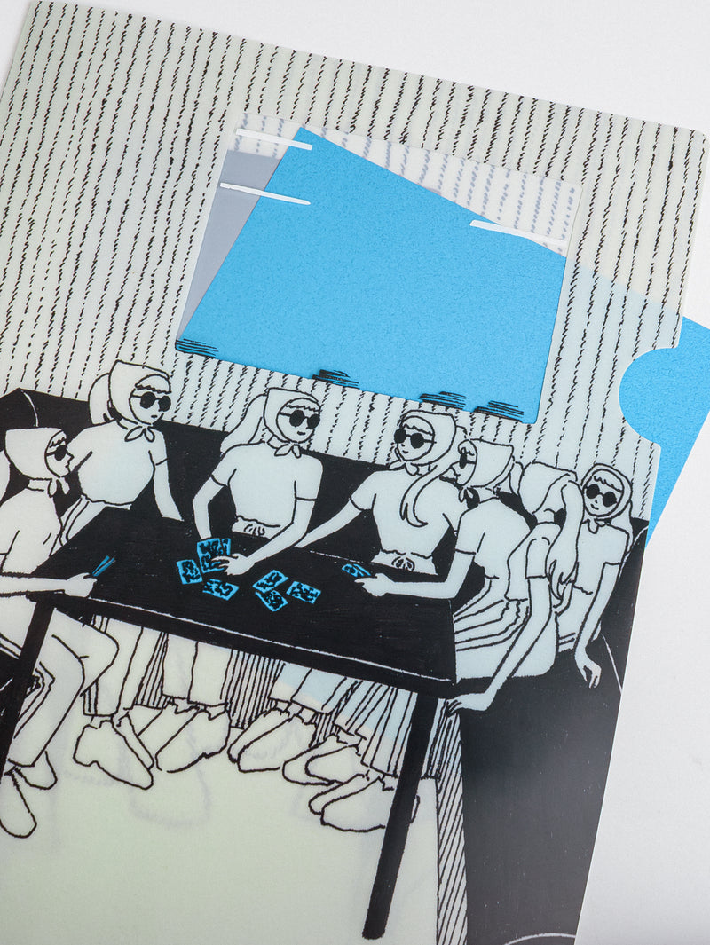 11/26 AM10:00(JST)-販売開始 A4クリアファイル（モノクロ）/ 谷小夏