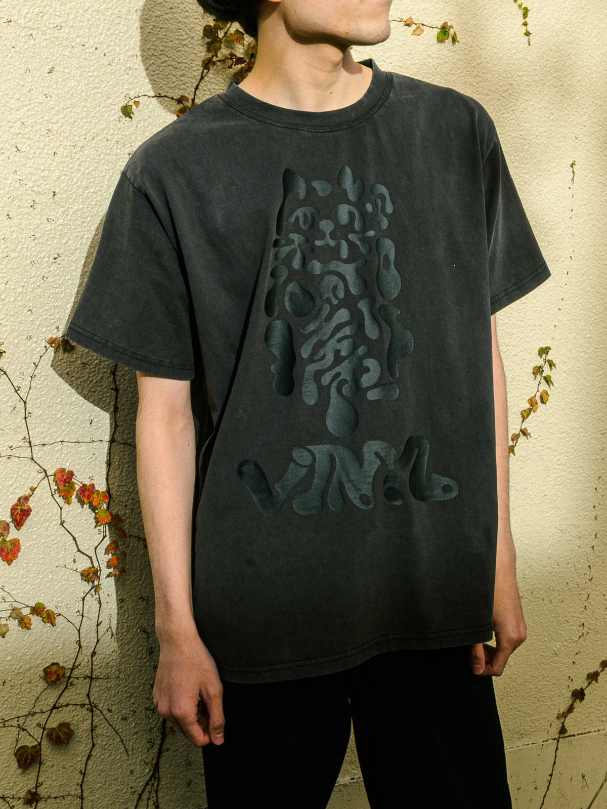 グラフィックTシャツ 招き猫(スミ) / VINYLカプセルコレクション#2