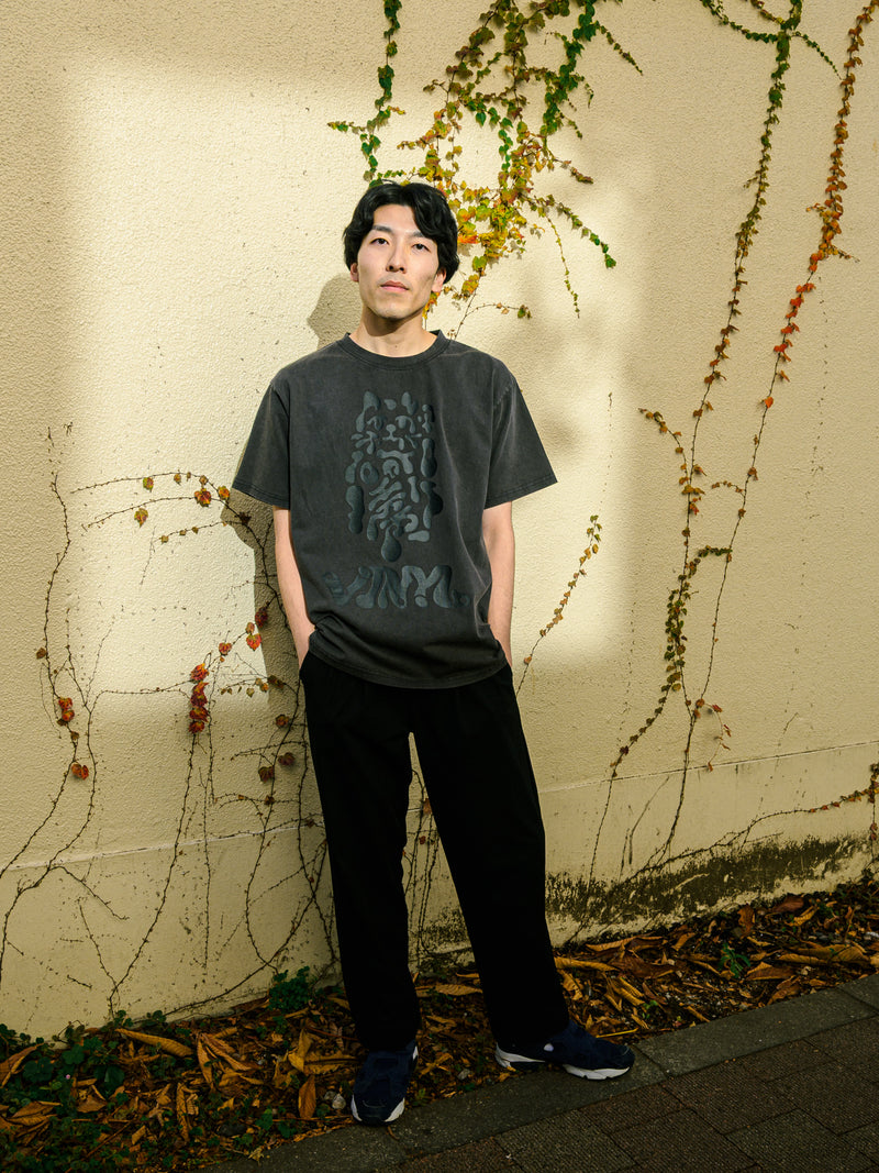 グラフィックTシャツ 招き猫(スミ) / VINYLカプセルコレクション#2