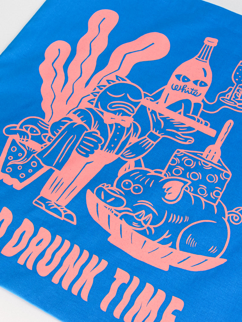 1/7 AM10:00(JST)-販売開始トートバッグ (ブルー) / オザキエミ