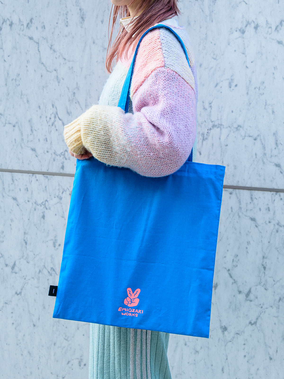 トートバッグ (ブルー) / オザキエミ