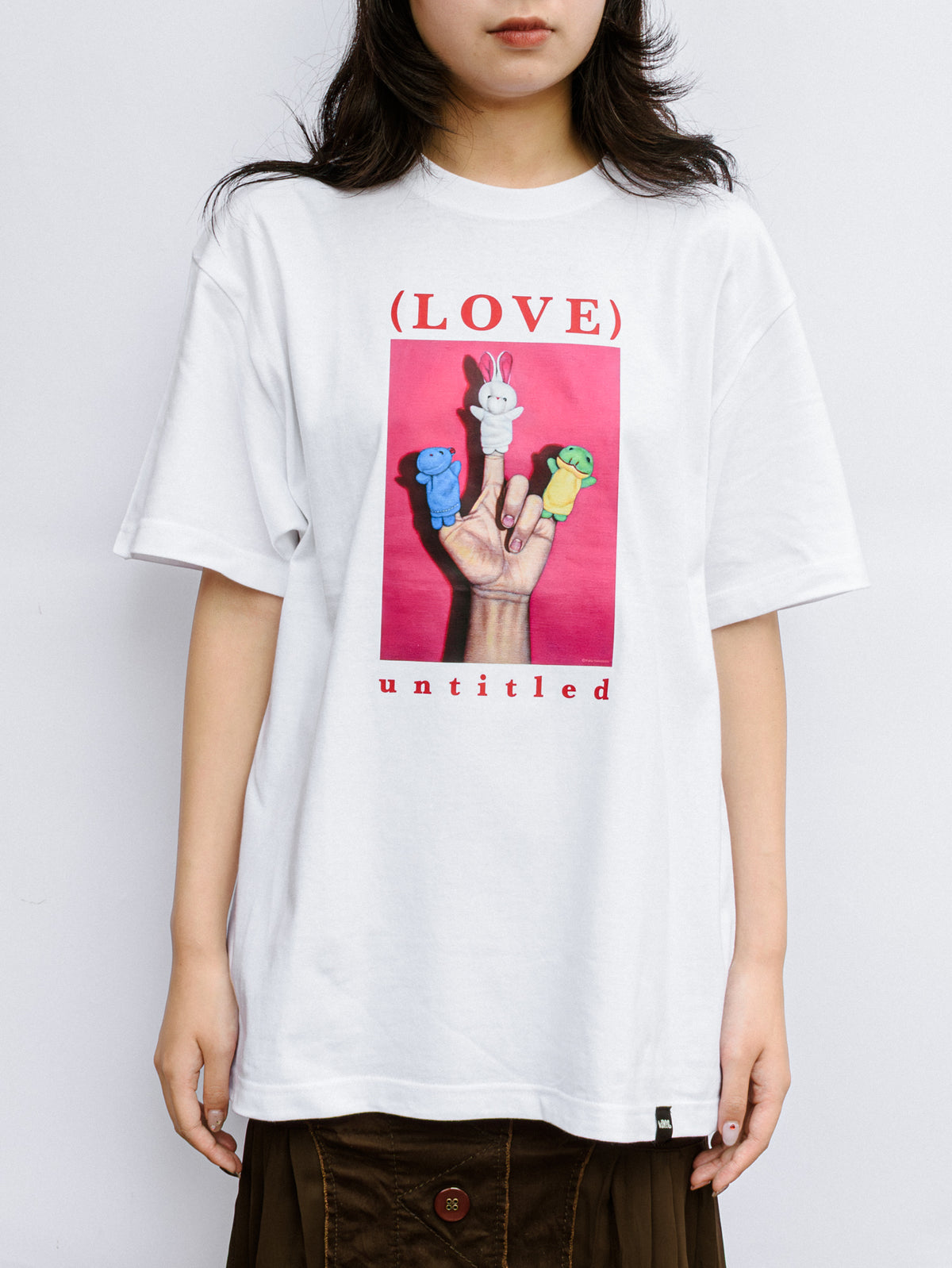 グラフィックTシャツ ホワイト / 濱元祐佳