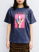 グラフィックTシャツ ネイビー / 濱元祐佳