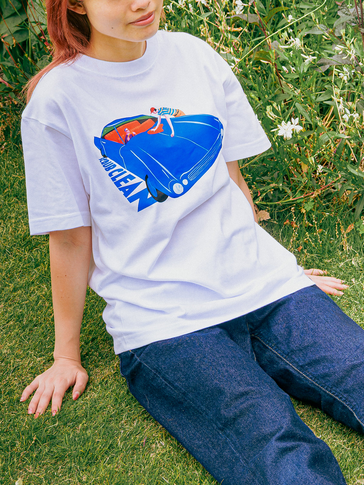 グラフィックTシャツ ホワイト / KOTOKO