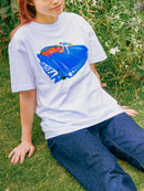 Graphic T-shirt white/KOTOKO